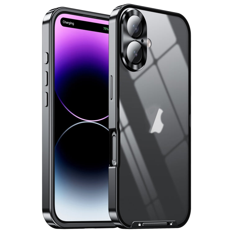 Frosted Metal Phone Case, For iPhone 16 Pro Max, For iPhone 16 Pro, For iPhone 16, For iPhone 15 Pro Max
