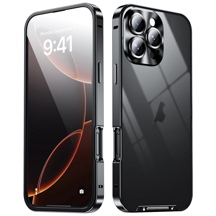 Frosted Metal Phone Case, For iPhone 16 Pro Max, For iPhone 16 Pro, For iPhone 16, For iPhone 15 Pro Max