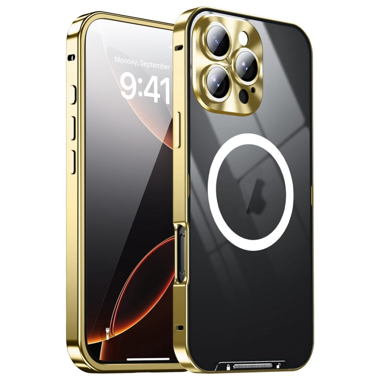 Frosted MagSafe Magnetic Metal Phone Case, For iPhone 16 Pro Max, For iPhone 16 Pro, For iPhone 16, For iPhone 15 Pro Max