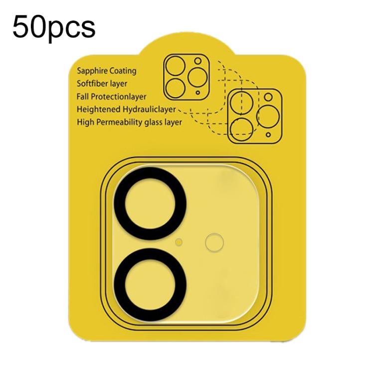 50pcs Tempered Glass Back Camera Film, For iPhone 17 / 16 / 16 Plus, For iPhone 16 Pro Max / 16 Pro, For iPhone 15 Pro / 15 Pro Max, For iPhone 15 / 15 Plus