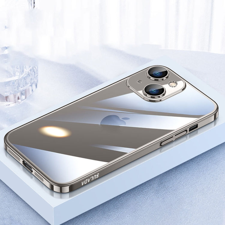 SULADA JINGJIA Series Lens Protector PC Phone Case, For iPhone 15