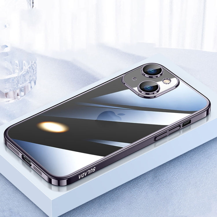SULADA JINGJIA Series Lens Protector PC Phone Case, For iPhone 15