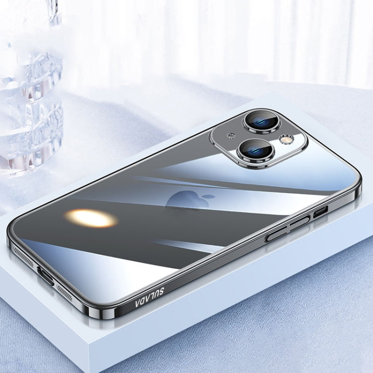 SULADA JINGJIA Series Lens Protector PC Phone Case, For iPhone 15