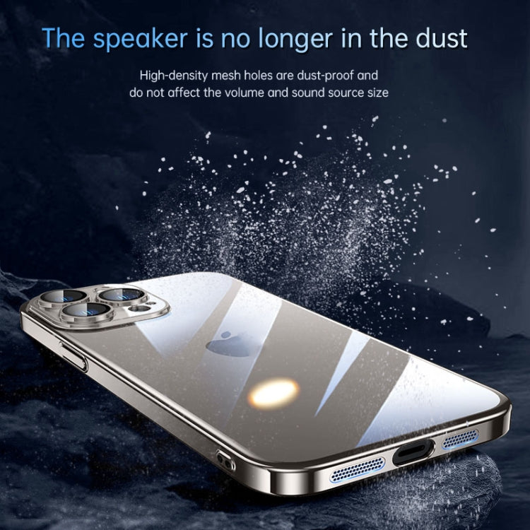 SULADA JINGJIA Series Lens Protector PC Phone Case, For iPhone 15