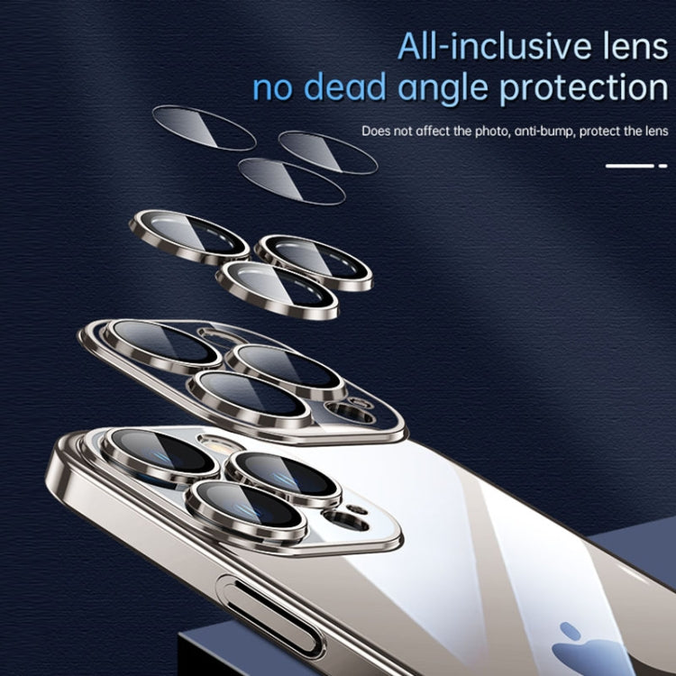 SULADA JINGJIA Series Lens Protector PC Phone Case, For iPhone 15