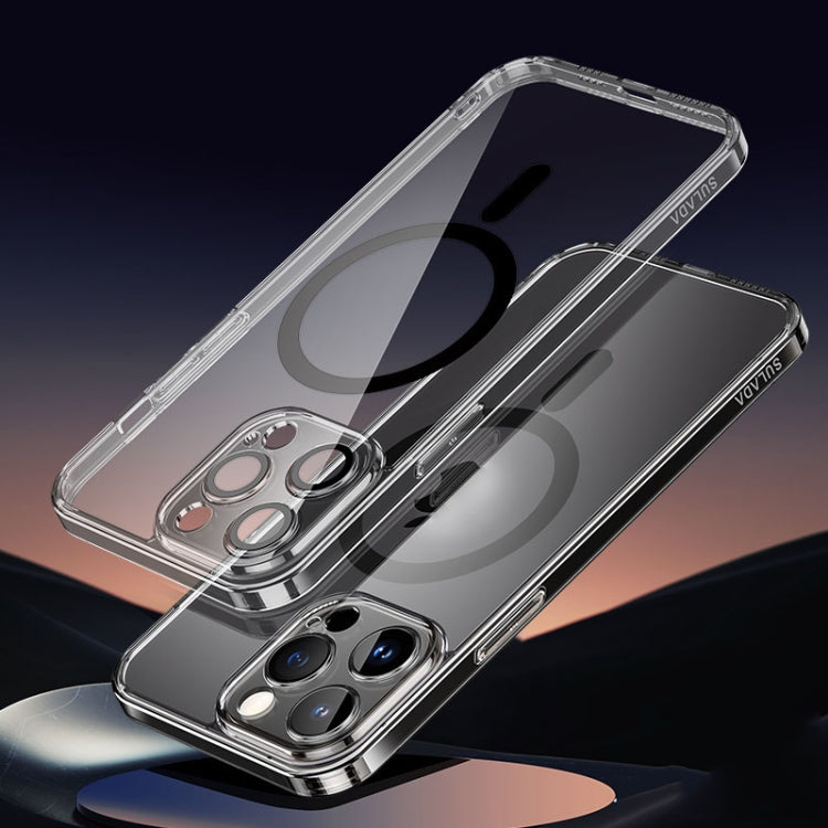 SULADA Jingpin Series MagSafe All-inclusive Lens Electroplated TPU Phone Case, For iPhone 16 Pro Max, For iPhone 16 Pro, For iPhone 16 Plus, For iPhone 16, For iPhone 15 Pro Max, For iPhone 15 Pro, For iPhone 15 Plus, For iPhone 15