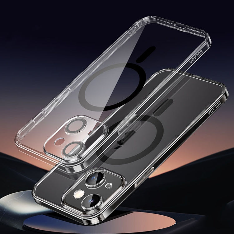 SULADA Jingpin Series MagSafe All-inclusive Lens Electroplated TPU Phone Case, For iPhone 16 Pro Max, For iPhone 16 Pro, For iPhone 16 Plus, For iPhone 16, For iPhone 15 Pro Max, For iPhone 15 Pro, For iPhone 15 Plus, For iPhone 15