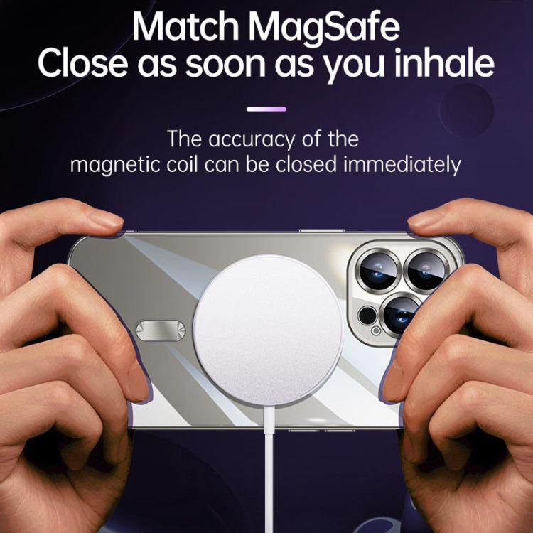 SULADA MagSafe Plating TPU Shockproof Phone Soft Case, For iPhone 15 Pro Max, For iPhone 15 Pro, For iPhone 15 Plus