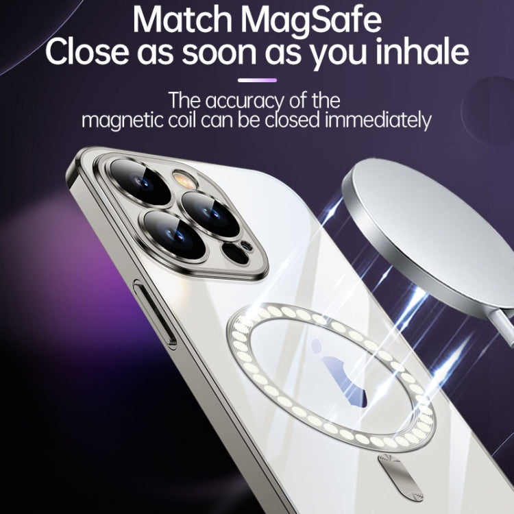 SULADA MagSafe Plating TPU Shockproof Phone Soft Case, For iPhone 15 Pro Max, For iPhone 15 Pro, For iPhone 15 Plus