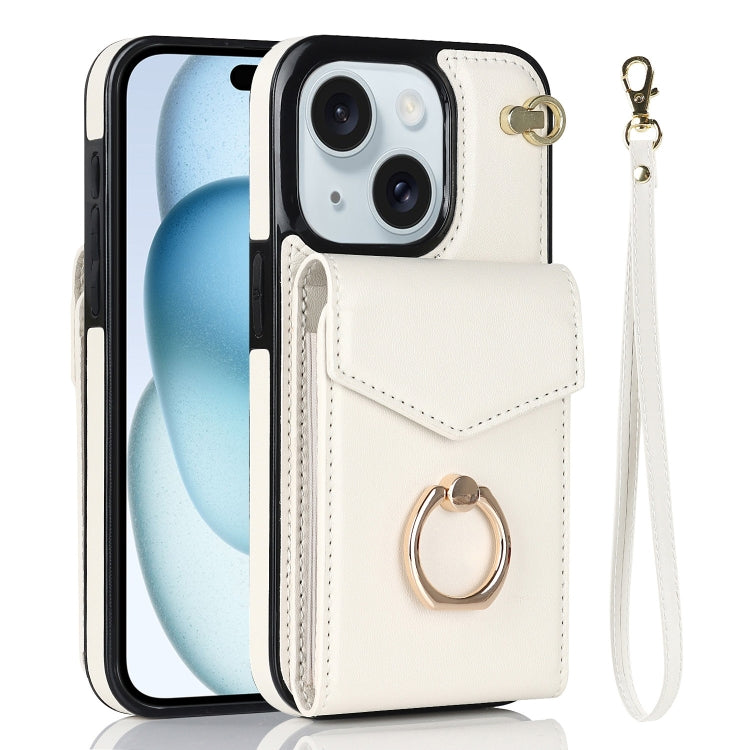 Ring Holder RFID Card Slot Phone Case, For iPhone 15