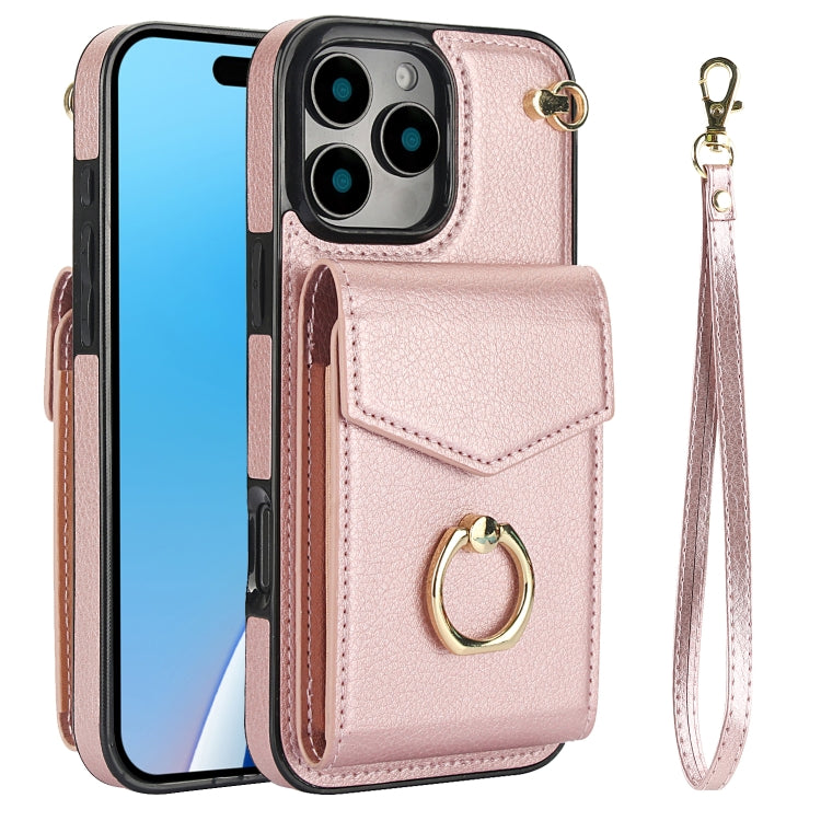 Ring Holder RFID Card Slot Phone Case, For iPhone Air, For iPhone 16 Pro Max, For iPhone 16 Pro, For iPhone 16 Plus