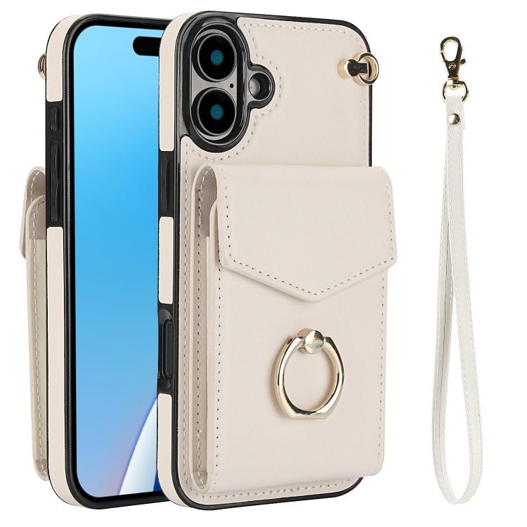 Ring Holder RFID Card Slot Phone Case, For iPhone Air, For iPhone 16 Pro Max, For iPhone 16 Pro, For iPhone 16 Plus