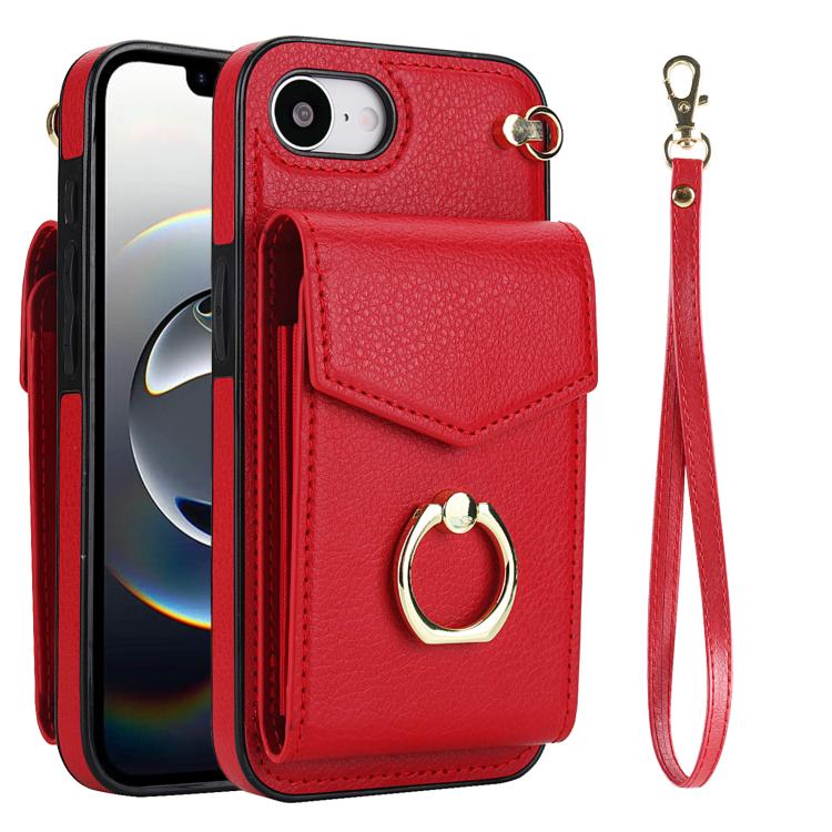 Ring Holder RFID Card Slot Phone Case, For iPhone 17e / 16e, For iPhone 17 Pro Max, For iPhone 17 Pro, For iPhone 17