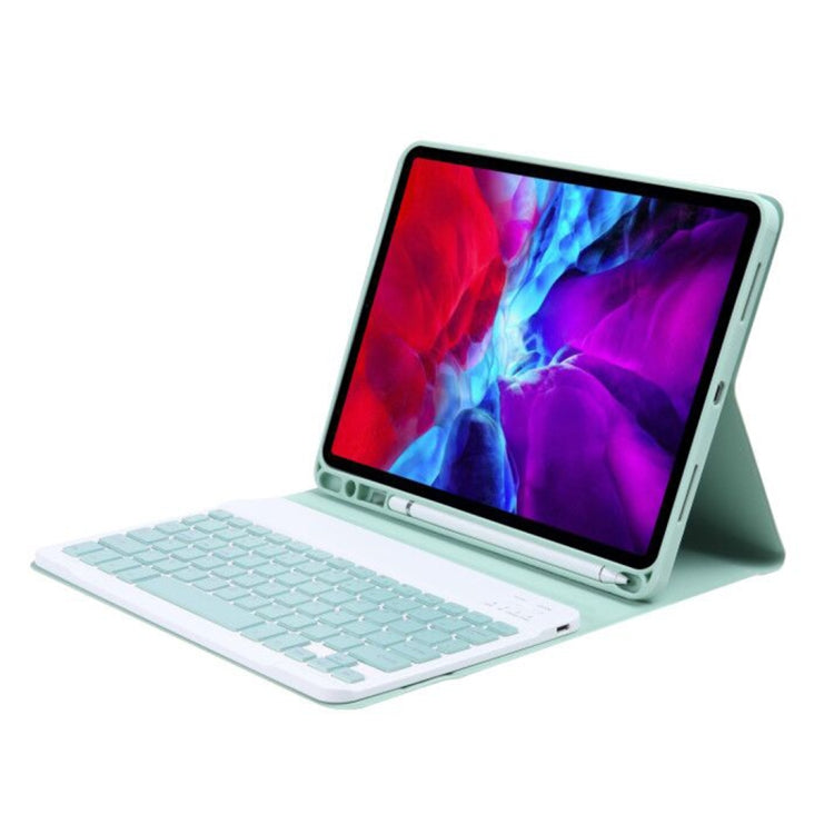 C-11B For iPad Air 4 / Air 5 / Pro 11 inch 2022 / 2021 / 2020 / 2018 Detachable ABS Candy Color Bluetooth Keyboard Protective Case with Stand & Pen Slot, For iPad Air 4 / Air 5 / Pro 11 inch 2022 / 2021 / 2020 / 2018