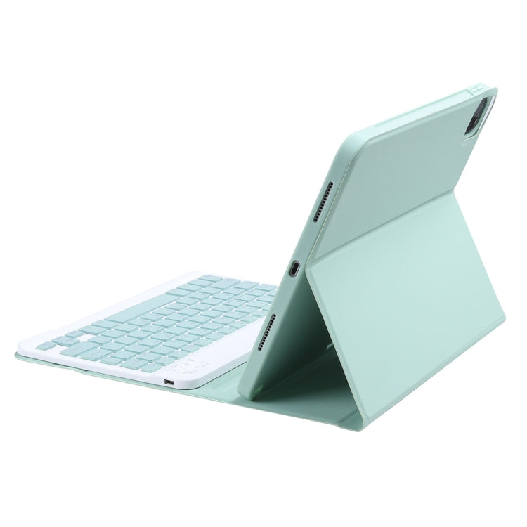 C-11B For iPad Air 4 / Air 5 / Pro 11 inch 2022 / 2021 / 2020 / 2018 Detachable ABS Candy Color Bluetooth Keyboard Protective Case with Stand & Pen Slot, For iPad Air 4 / Air 5 / Pro 11 inch 2022 / 2021 / 2020 / 2018