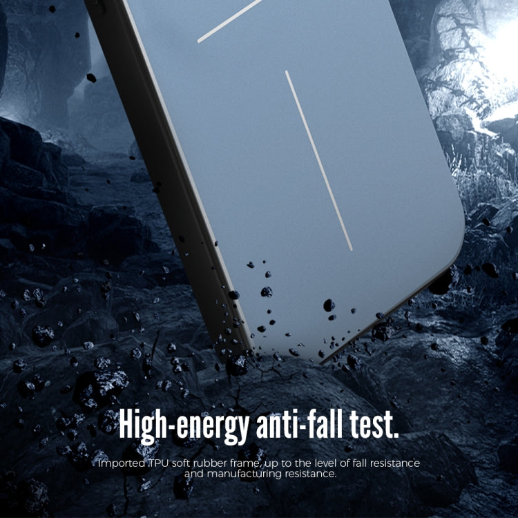 R-JUST RJ52 3-Line Style Metal TPU Shockproof Phone Case, For iPhone 15 Pro, For iPhone 15 Plus, For iPhone 15