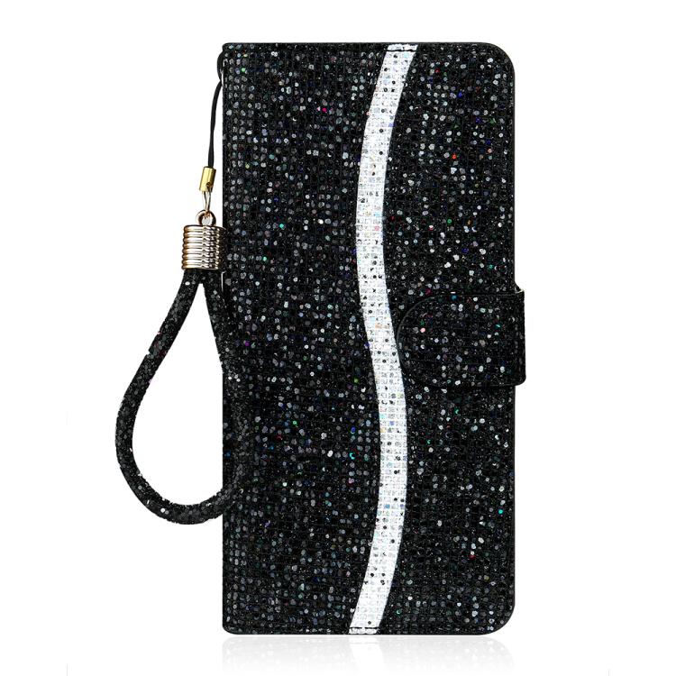 Glitter Powder Filp Leather Phone Case, For iPhone 17 Pro Max, For iPhone 17 Pro, For iPhone 17, For iPhone Air