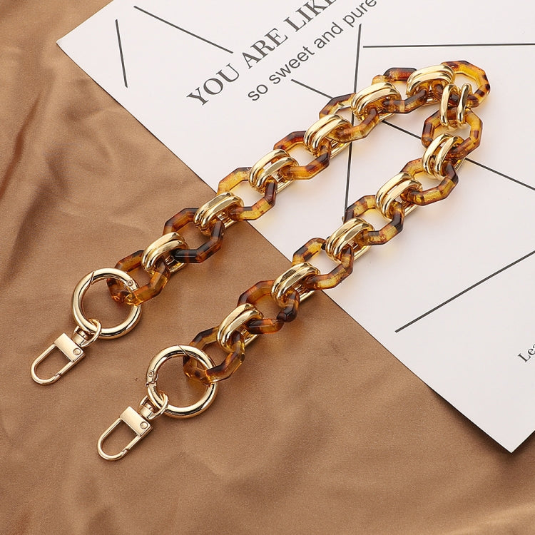 L201 Octagonal Buckle Resin Contrast Thick Chain Phone Lanyard with Spacer, L201-2HS-40cm, L201-2HS-60cm, L201-2HS-80cm, L201-2HS-120cm, L201-JS-40cm, L201-JS-60cm, L201-JS-80cm, L201-JS-120cm, L201-XS-40cm, L201-XS-60cm, L201-XS-80cm, L201-XS-120cm