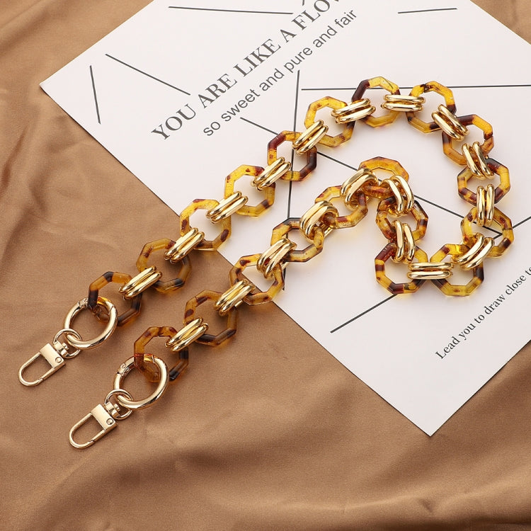 L201 Octagonal Buckle Resin Contrast Thick Chain Phone Lanyard with Spacer, L201-2HS-40cm, L201-2HS-60cm, L201-2HS-80cm, L201-2HS-120cm, L201-JS-40cm, L201-JS-60cm, L201-JS-80cm, L201-JS-120cm, L201-XS-40cm, L201-XS-60cm, L201-XS-80cm, L201-XS-120cm