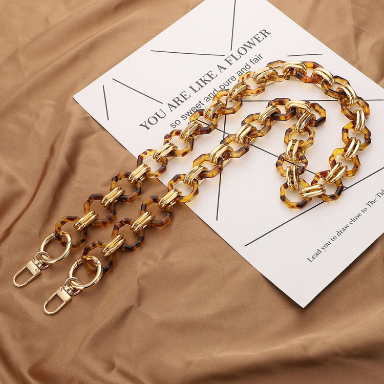 L201 Octagonal Buckle Resin Contrast Thick Chain Phone Lanyard with Spacer, L201-2HS-40cm, L201-2HS-60cm, L201-2HS-80cm, L201-2HS-120cm, L201-JS-40cm, L201-JS-60cm, L201-JS-80cm, L201-JS-120cm, L201-XS-40cm, L201-XS-60cm, L201-XS-80cm, L201-XS-120cm