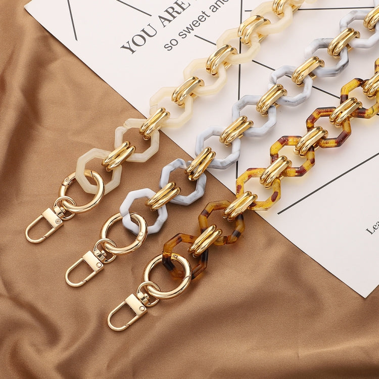 L201 Octagonal Buckle Resin Contrast Thick Chain Phone Lanyard with Spacer, L201-2HS-40cm, L201-2HS-60cm, L201-2HS-80cm, L201-2HS-120cm, L201-JS-40cm, L201-JS-60cm, L201-JS-80cm, L201-JS-120cm, L201-XS-40cm, L201-XS-60cm, L201-XS-80cm, L201-XS-120cm