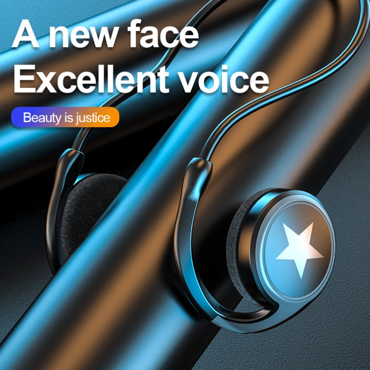 T&G A23 Binaural Hanging Neck Sports TWS Wireless Bluetooth Earphone