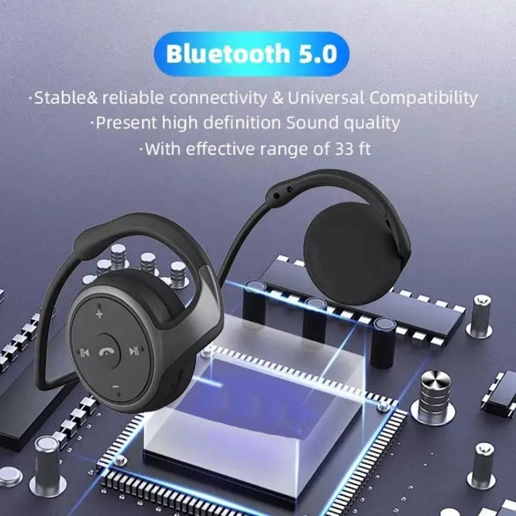 T&G A23 Binaural Hanging Neck Sports TWS Wireless Bluetooth Earphone