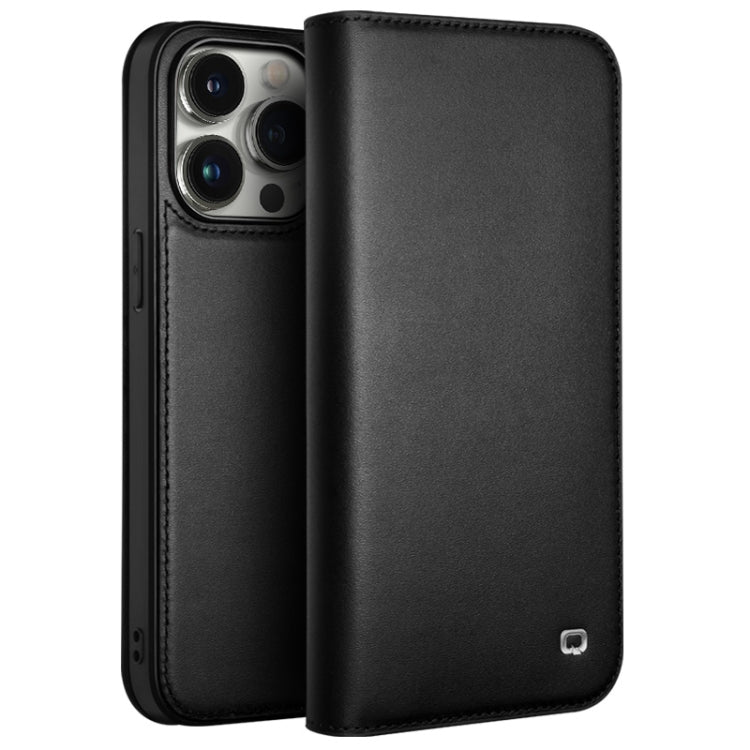 QIALINO Classic Gen2 Genuine Leather Phone Case, For iPhone 15 Pro Max, For iPhone 15 Pro, For iPhone 15 Plus, For iPhone 15