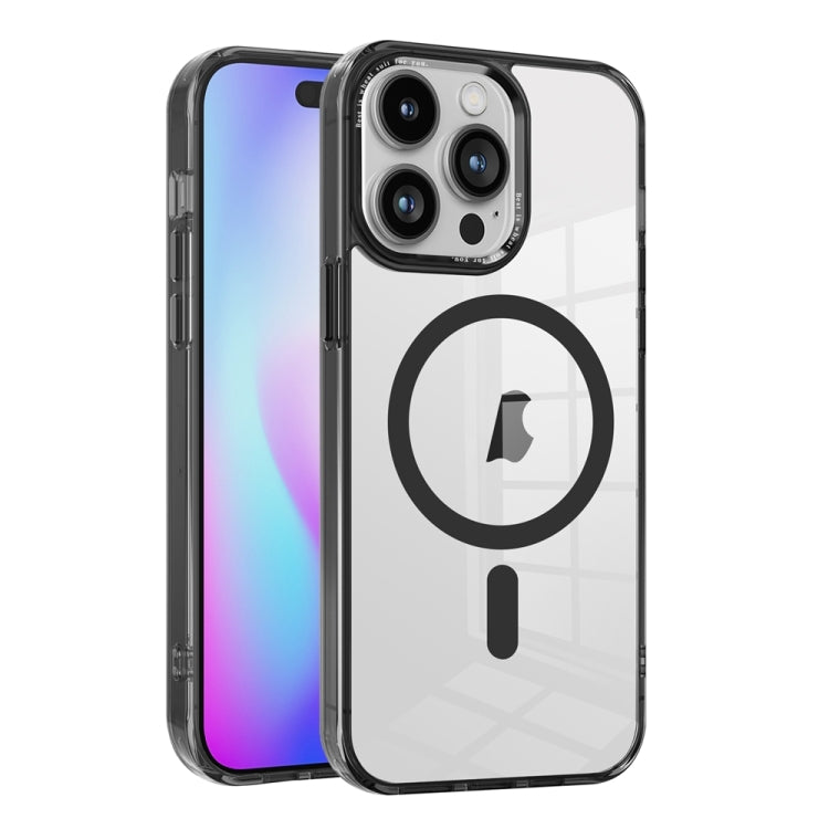 Ice Color Magnetic Series TPU Hybrid Acrylic Magsafe Phone Case, For iPhone 15 Pro Max, For iPhone 15 Pro, For iPhone 15 Plus