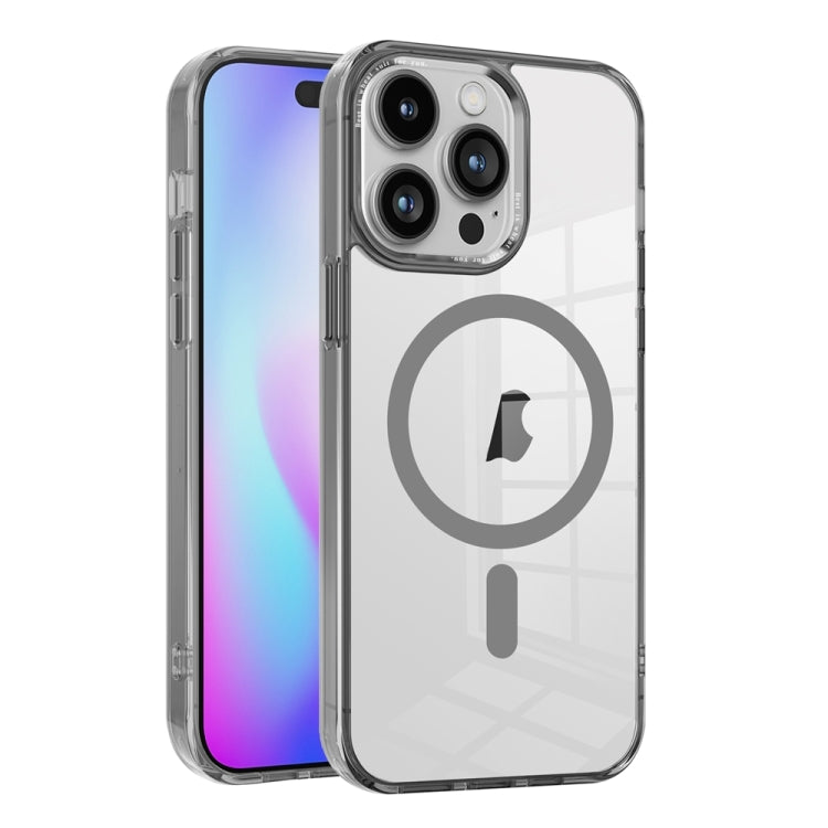Ice Color Magnetic Series TPU Hybrid Acrylic Magsafe Phone Case, For iPhone 15 Pro Max, For iPhone 15 Pro, For iPhone 15 Plus