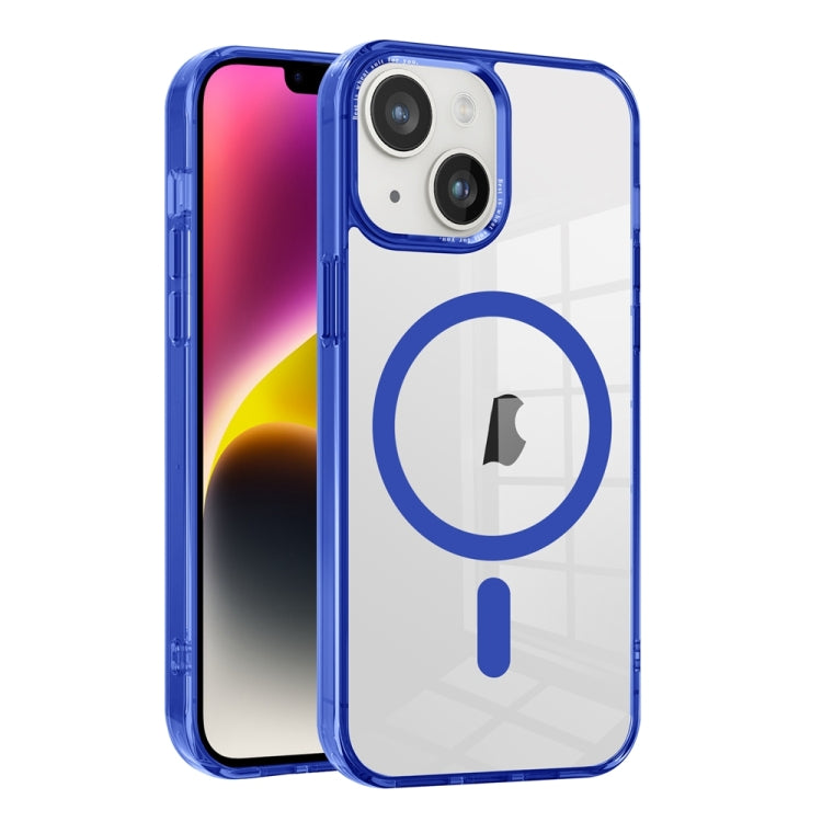Ice Color Magnetic Series TPU Hybrid Acrylic Magsafe Phone Case, For iPhone 15, For iPhone 14, For iPhone 14 Pro