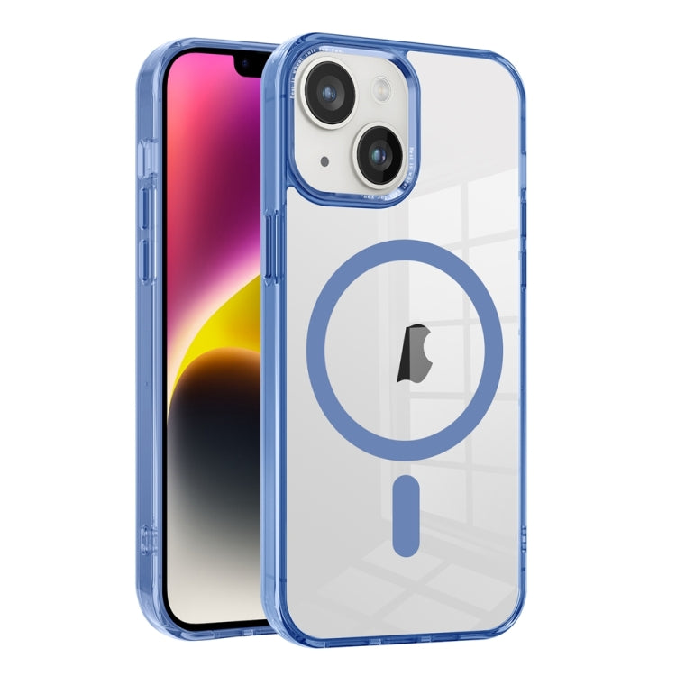 Ice Color Magnetic Series TPU Hybrid Acrylic Magsafe Phone Case, For iPhone 15, For iPhone 14, For iPhone 14 Pro