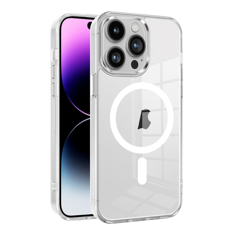 Ice Color Magnetic Series TPU Hybrid Acrylic Magsafe Phone Case, For iPhone 14 Pro Max, For iPhone 13 Pro Max, For iPhone 13 Pro
