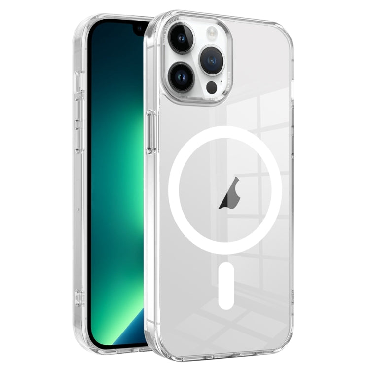 Ice Color Magnetic Series TPU Hybrid Acrylic Magsafe Phone Case, For iPhone 14 Pro Max, For iPhone 13 Pro Max, For iPhone 13 Pro