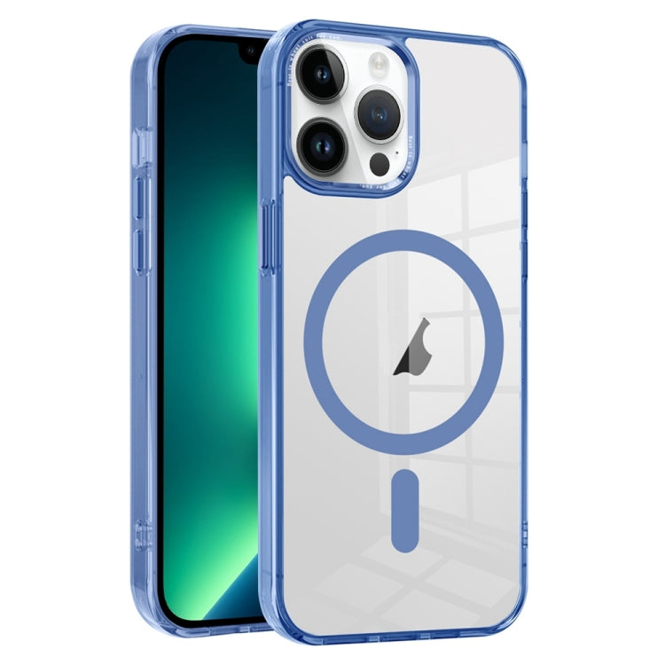 Ice Color Magnetic Series TPU Hybrid Acrylic Magsafe Phone Case, For iPhone 14 Pro Max, For iPhone 13 Pro Max, For iPhone 13 Pro