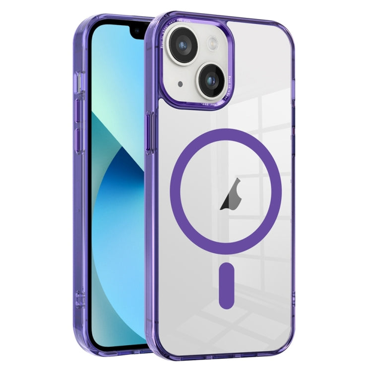 Ice Color Magnetic Series TPU Hybrid Acrylic Magsafe Phone Case, For iPhone 13, For iPhone 12, For iPhone 12 Pro Max