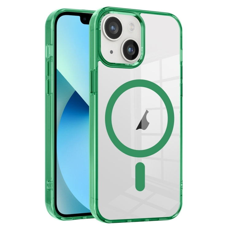 Ice Color Magnetic Series TPU Hybrid Acrylic Magsafe Phone Case, For iPhone 13, For iPhone 12, For iPhone 12 Pro Max