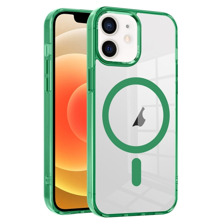 Ice Color Magnetic Series TPU Hybrid Acrylic Magsafe Phone Case, For iPhone 13, For iPhone 12, For iPhone 12 Pro Max