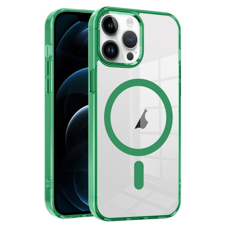 Ice Color Magnetic Series TPU Hybrid Acrylic Magsafe Phone Case, For iPhone 12 Pro, For iPhone 11