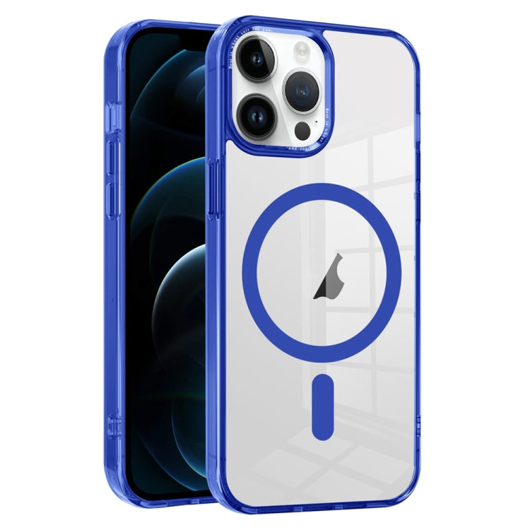 Ice Color Magnetic Series TPU Hybrid Acrylic Magsafe Phone Case, For iPhone 12 Pro, For iPhone 11