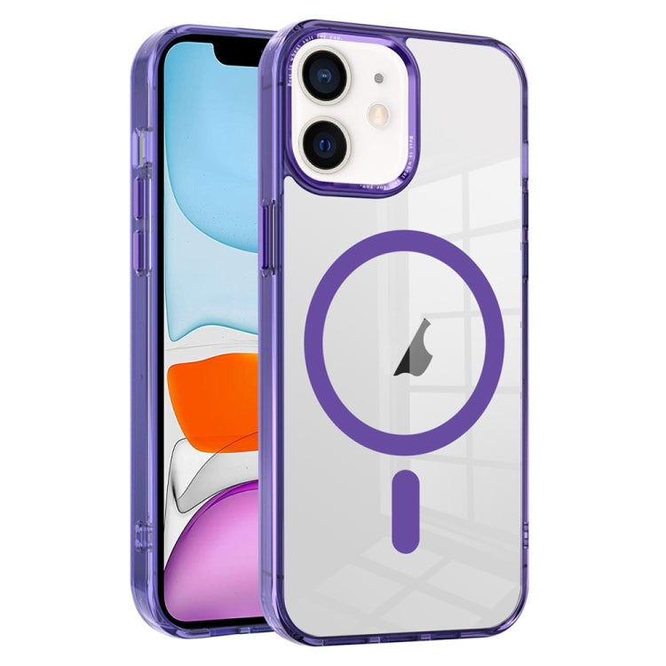 Ice Color Magnetic Series TPU Hybrid Acrylic Magsafe Phone Case, For iPhone 12 Pro, For iPhone 11