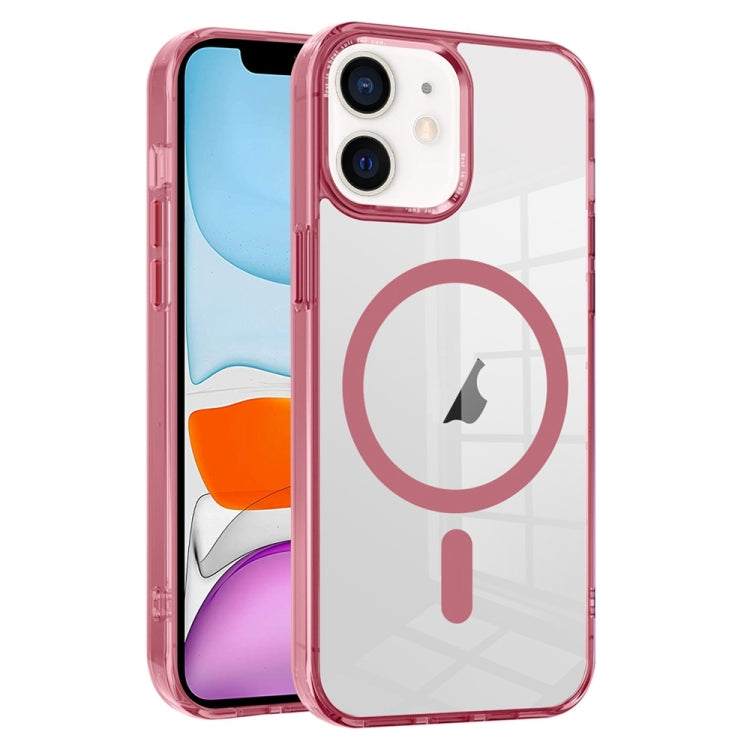 Ice Color Magnetic Series TPU Hybrid Acrylic Magsafe Phone Case, For iPhone 12 Pro, For iPhone 11