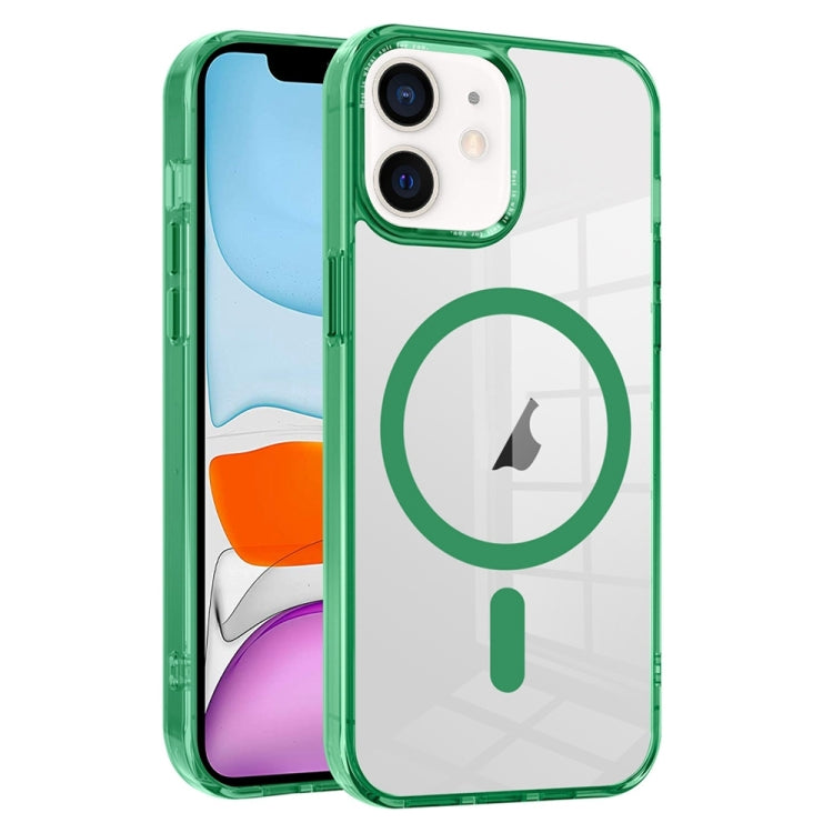 Ice Color Magnetic Series TPU Hybrid Acrylic Magsafe Phone Case, For iPhone 12 Pro, For iPhone 11