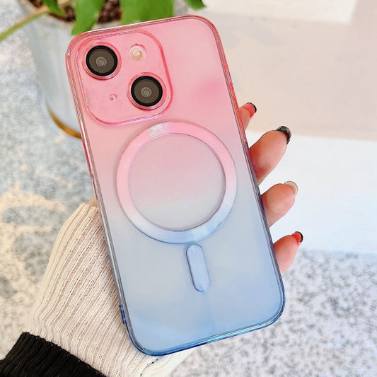 MagSafe Magnetic TPU + Acrylic Gradient Color Phone Case, For iPhone 14 Plus, For iPhone 14, For iPhone 14 Pro, For iPhone 14 Pro Max