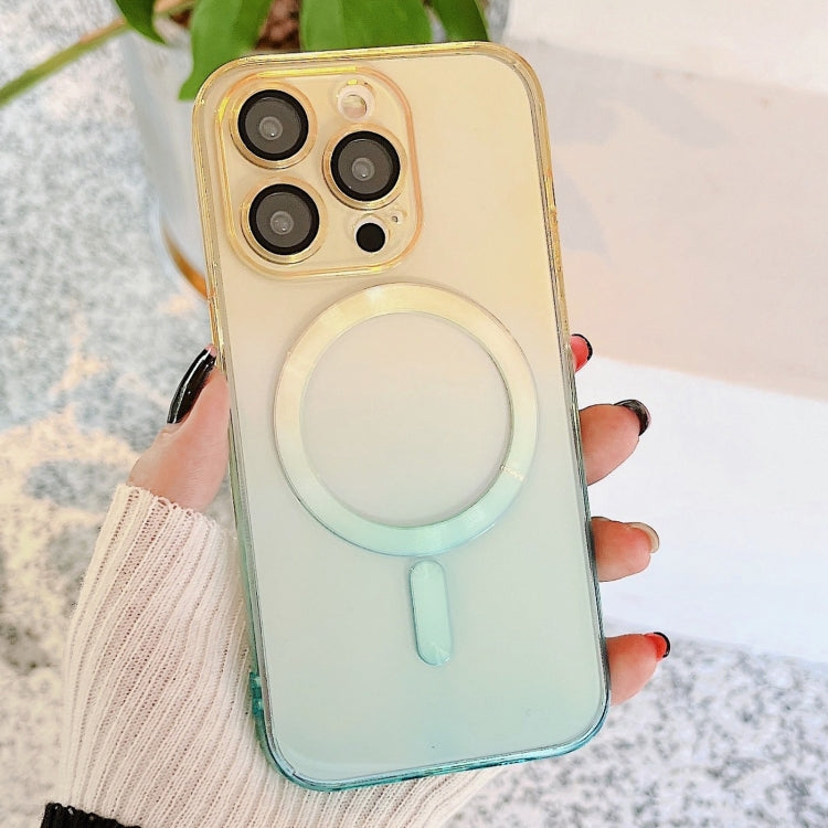 MagSafe Magnetic TPU + Acrylic Gradient Color Phone Case, For iPhone 11 Pro