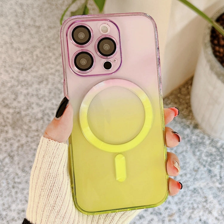 MagSafe Magnetic TPU + Acrylic Gradient Color Phone Case, For iPhone 11 Pro