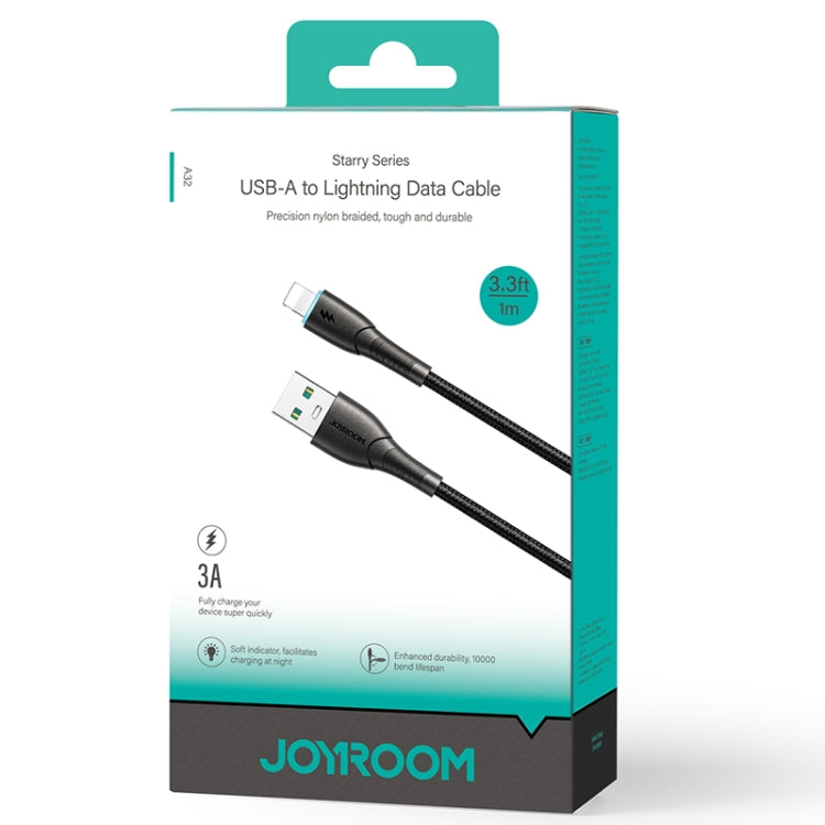 JOYROOM SA32-AL3 Starry Series 3A USB to 8 Pin Fast Charging Data Cable, USB to 8 Pin