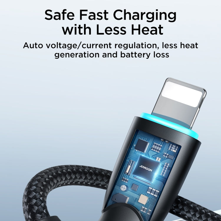 JOYROOM SA32-AL3 Starry Series 3A USB to 8 Pin Fast Charging Data Cable, USB to 8 Pin