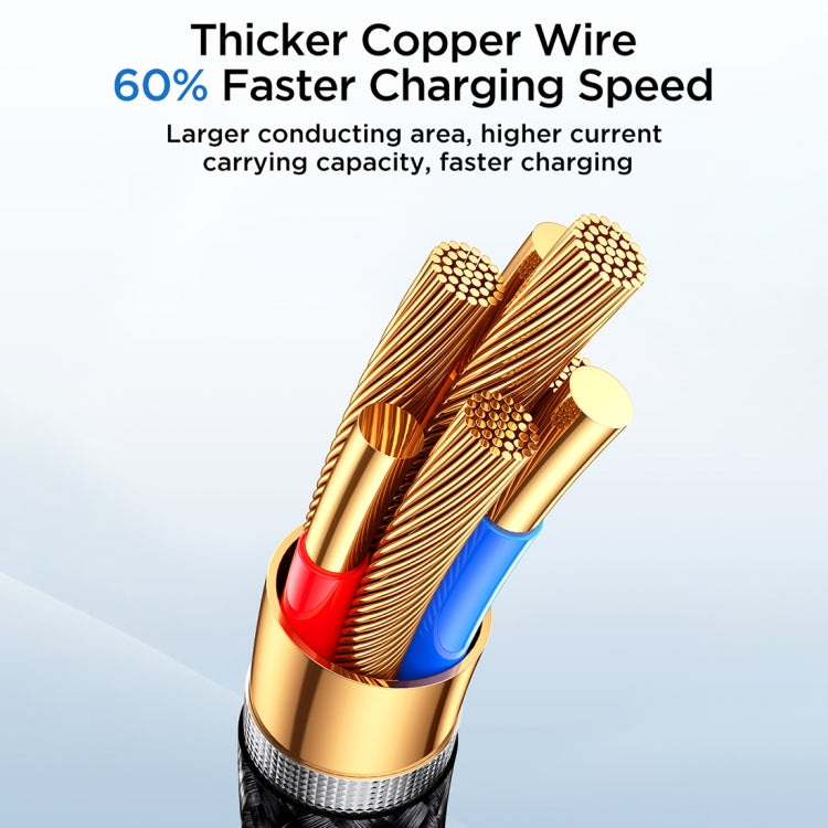 JOYROOM SA32-AL3 Starry Series 3A USB to 8 Pin Fast Charging Data Cable, USB to 8 Pin