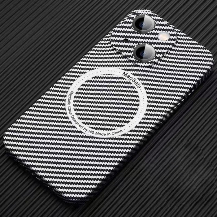 MagSafe Magnetic PC Carbon Fiber Phone Case with Lens Film, For iPhone 13 Pro Max, For iPhone 13 Pro, For iPhone 13, For iPhone 12, For iPhone 12 Pro Max, For iPhone 12 Pro, For iPhone 11 Pro Max, For iPhone 11